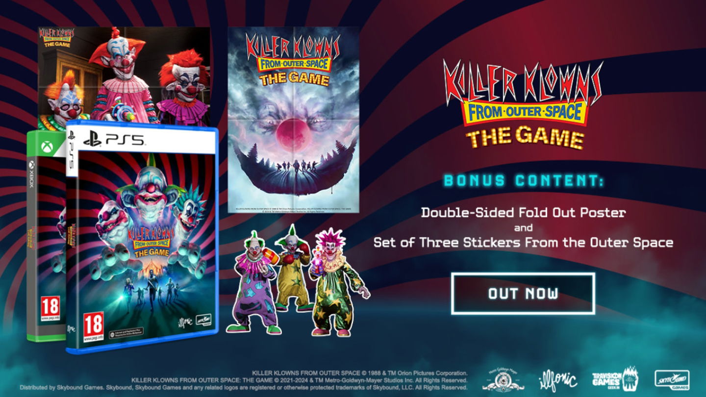 Killer Klowns From Outer Space: The Game  - Edición física 