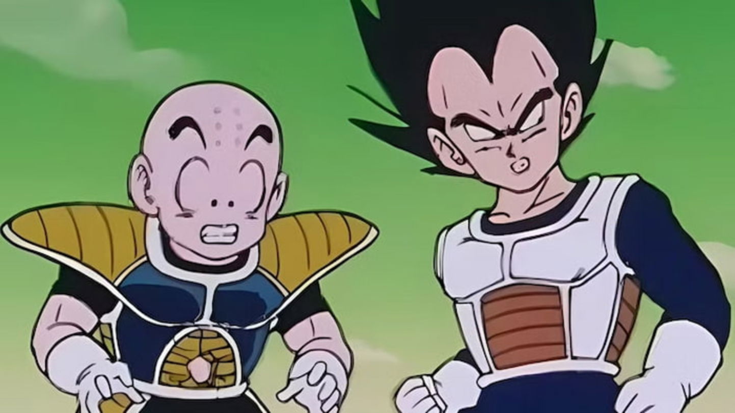 Krillin y Vegeta tuvieron que unir fuerzas en Namek