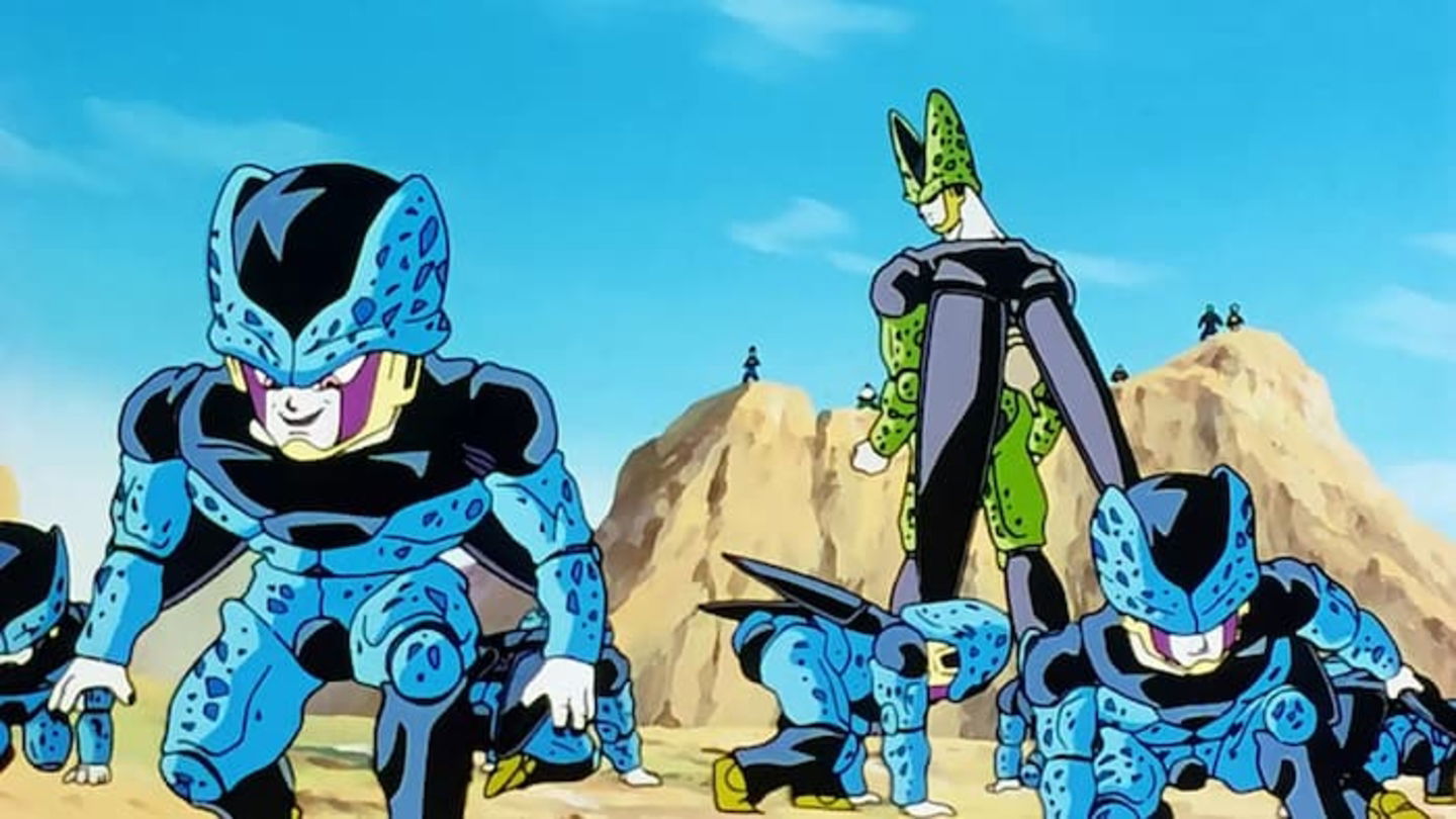 Los Cell Jr. fueron creados por Cell para castigar y lastimar a los amigos de Gohan