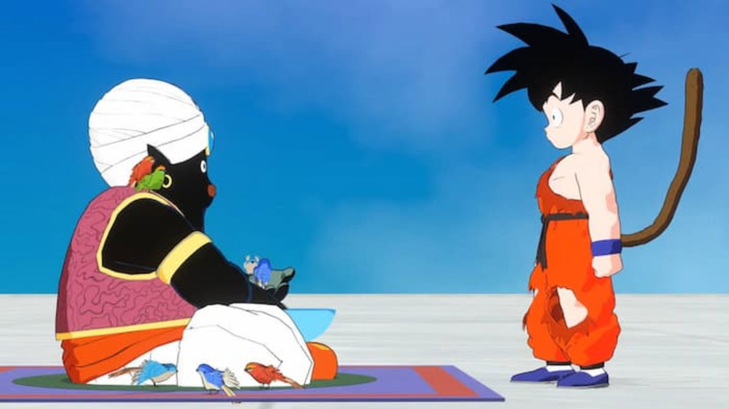 Mr. Popo entrenó a Goku y, muchos años después, también a Goten y Trunks