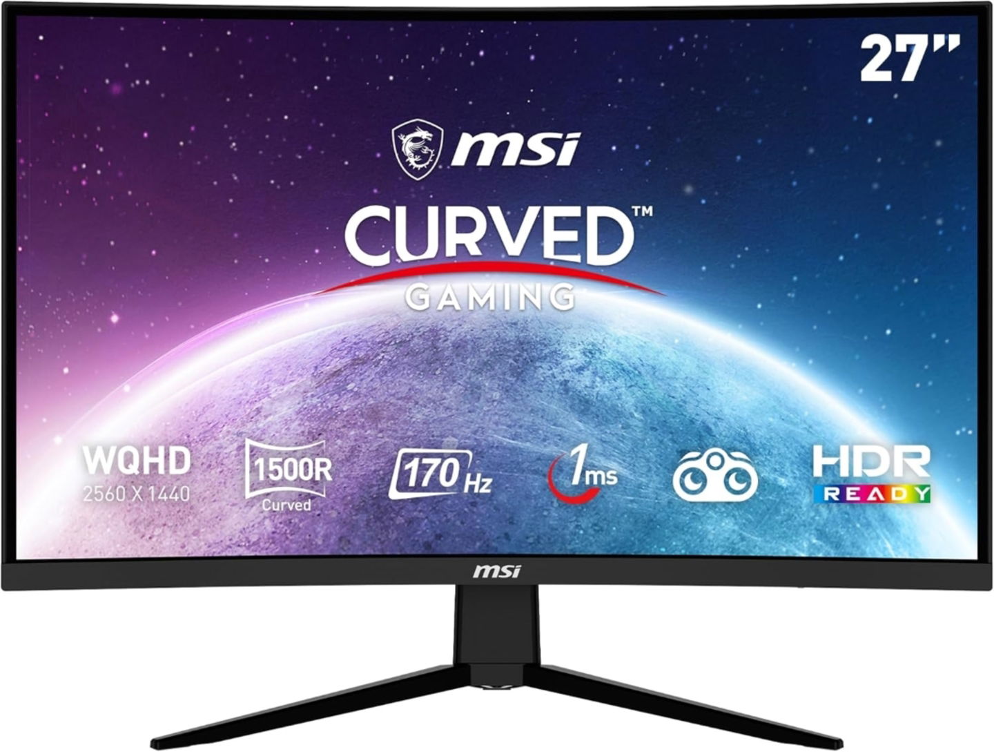 Llévate este impresionante monitor MSI de 27 pulgadas con 170Hz y HDR con casi un 40% de descuento