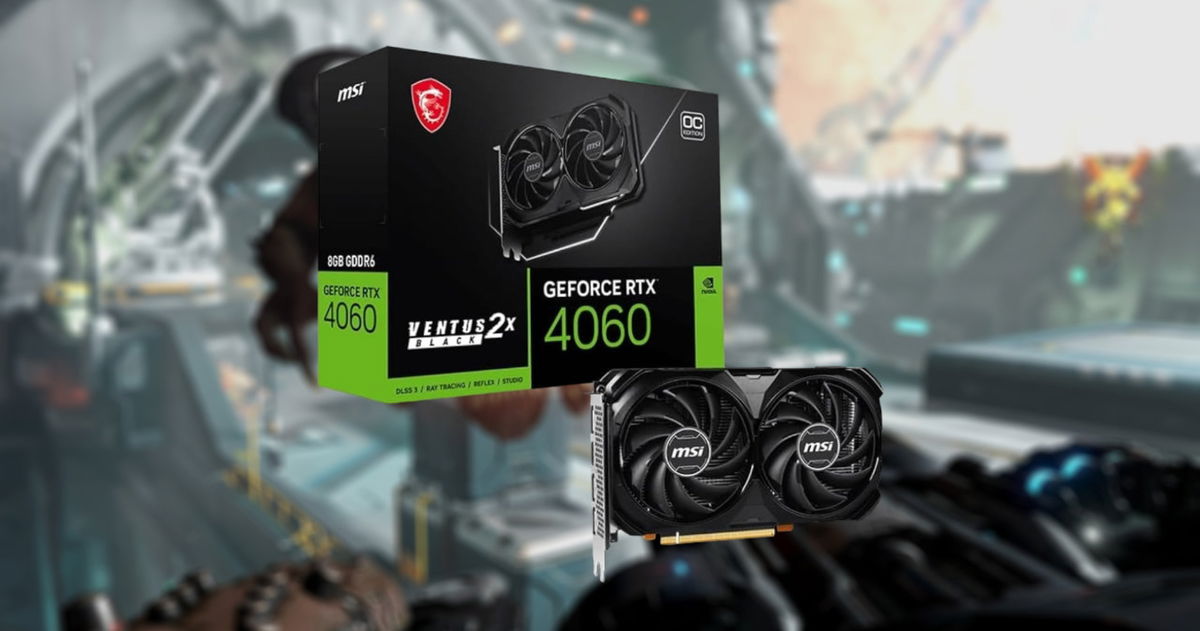 Buen rendimiento y barata: esta RTX 4060 vuelve a estar en oferta y cuesta menos de 290 euros