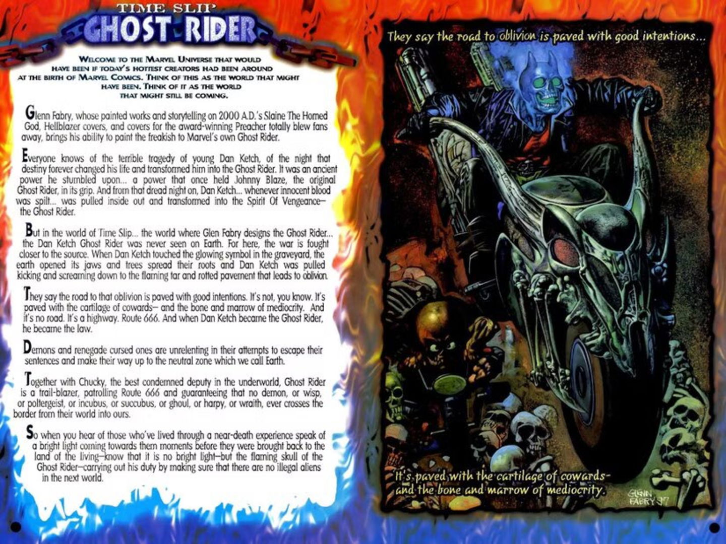 Ghost Rider UCM Marvel Timeslip