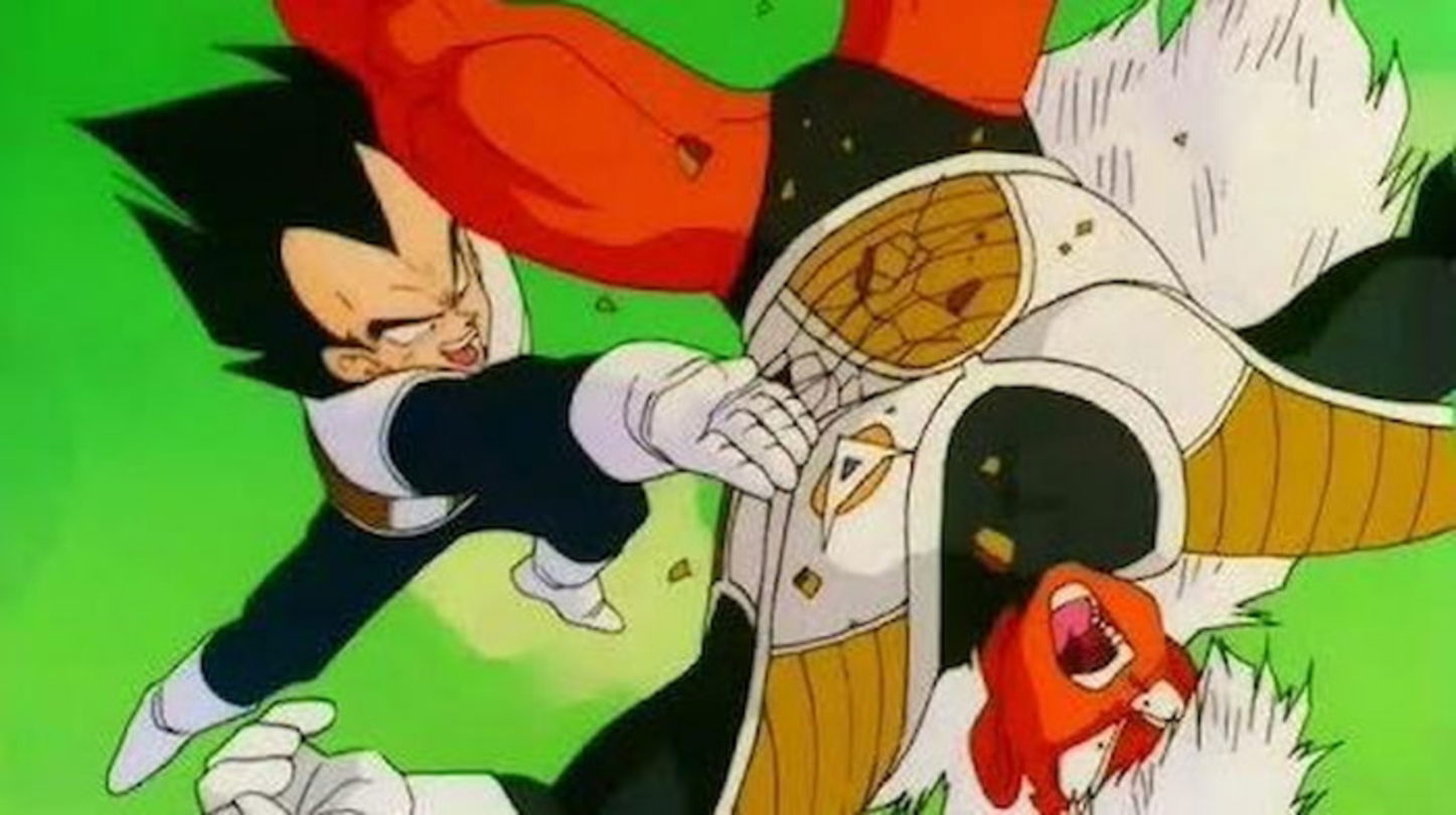 Vegeta demostró ser un villano perverso