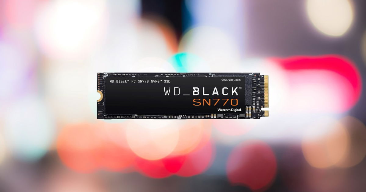 Llévate este disco duro SSD WD Black de 1TB para tu PC con un descuento del 33%