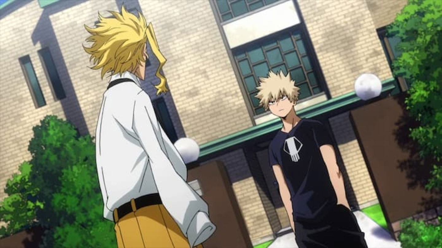 All Might pudo tener una conversación profunda con Bakugo en la que este se sinceró y disipó su odio