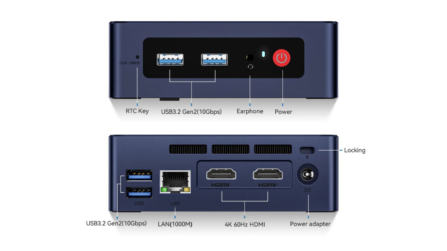 Beelink MINI S12 PRO - Conectividad