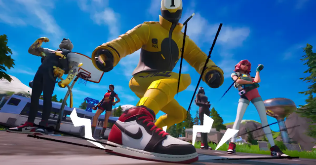 Fortnite filtra los elementos personalizables de su colaboración con Nike y Jordan