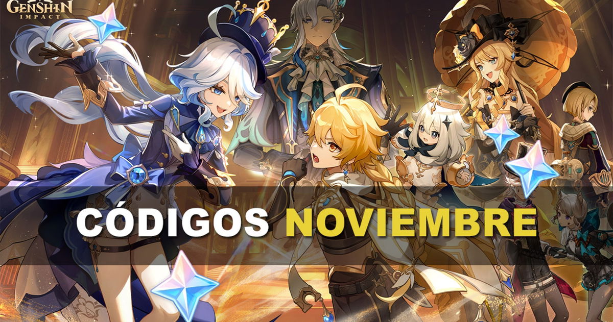 Genshin Impact: todos los códigos de protogemas y recompensas gratis de noviembre