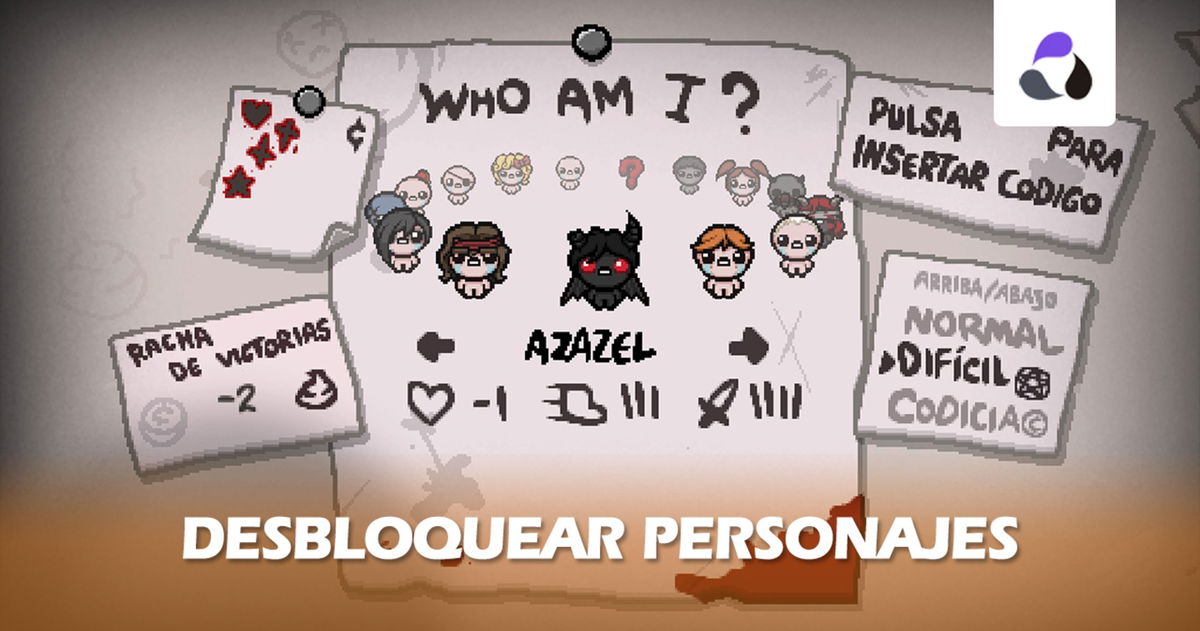 Cómo desbloquear todos los personajes de The Binding of Isaac