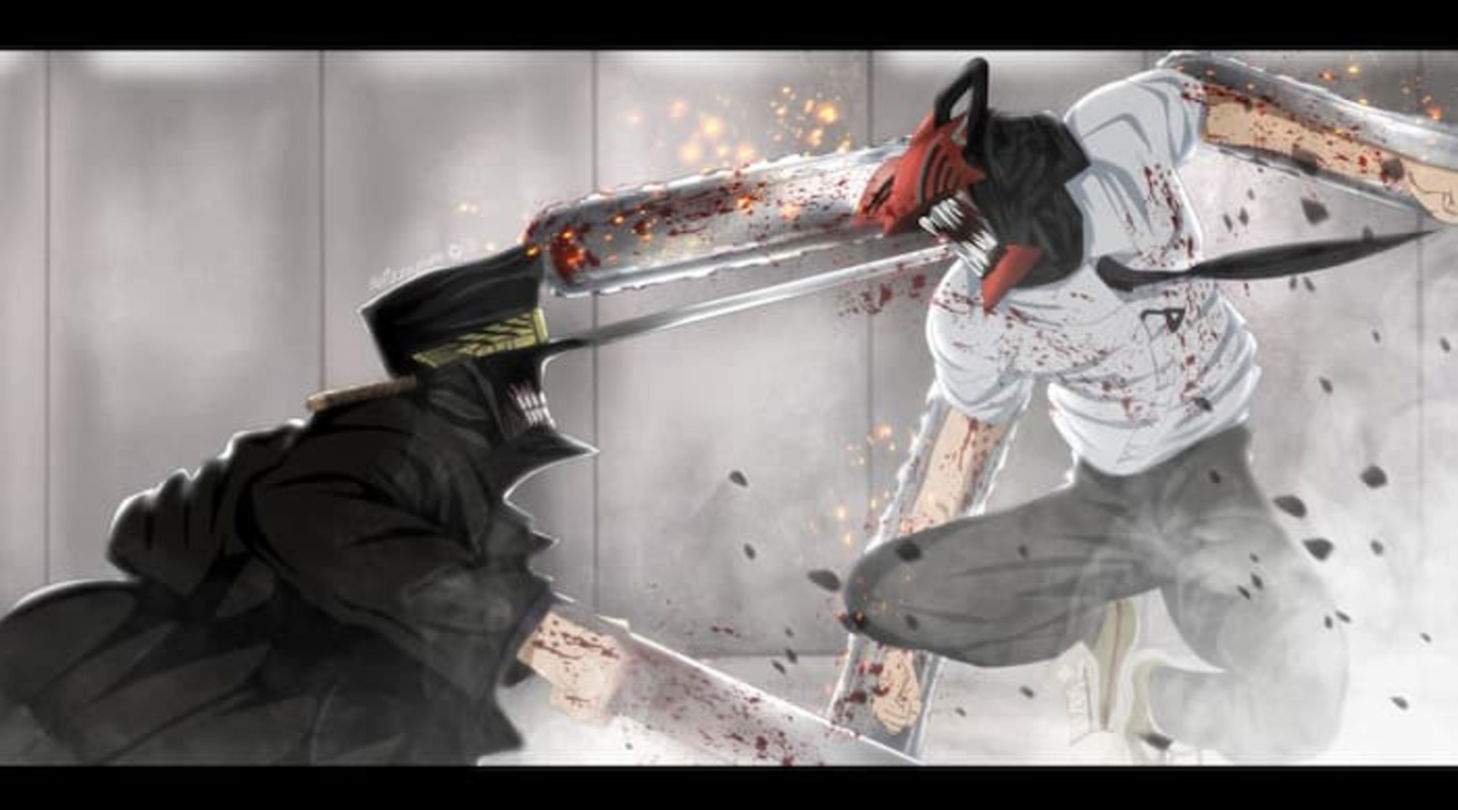 Denji tuvo su oportunidad de vengarse de Katana Man
