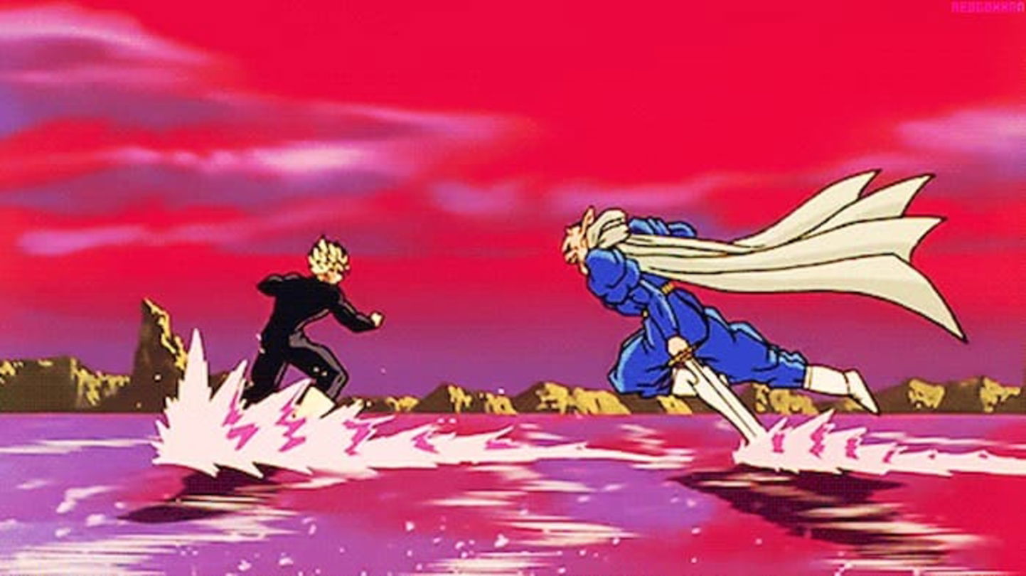 Esta batalla entre Gohan y el Rey Demonio Dabura estuvo repleta de magia