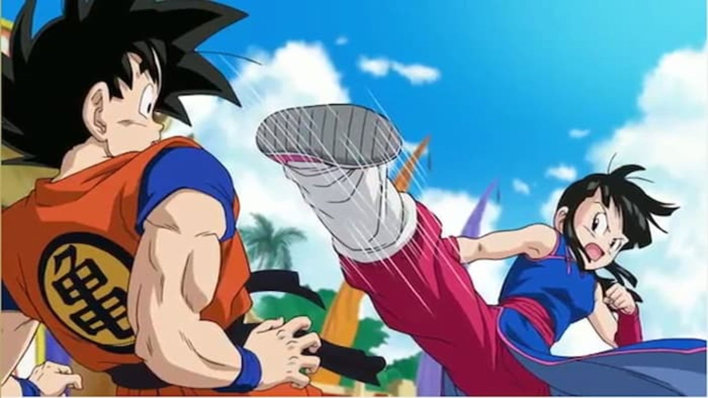 Esta versión de Chi-Chi sorprendió a Goku con sus grandes habilidades