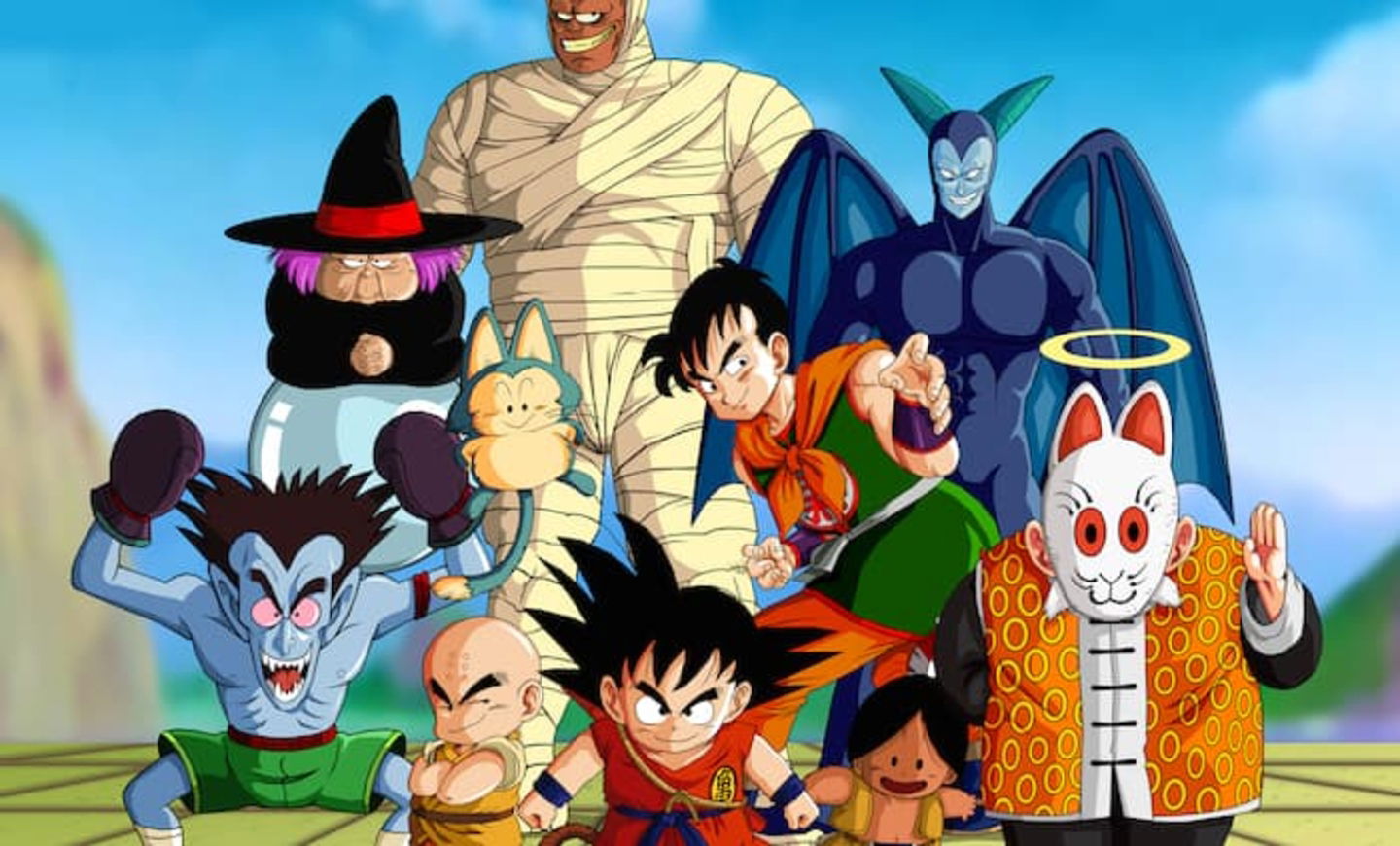 Este arco enfrentó a Goku y sus amigos contra personajes sacados de las películas de terror de Hollywood