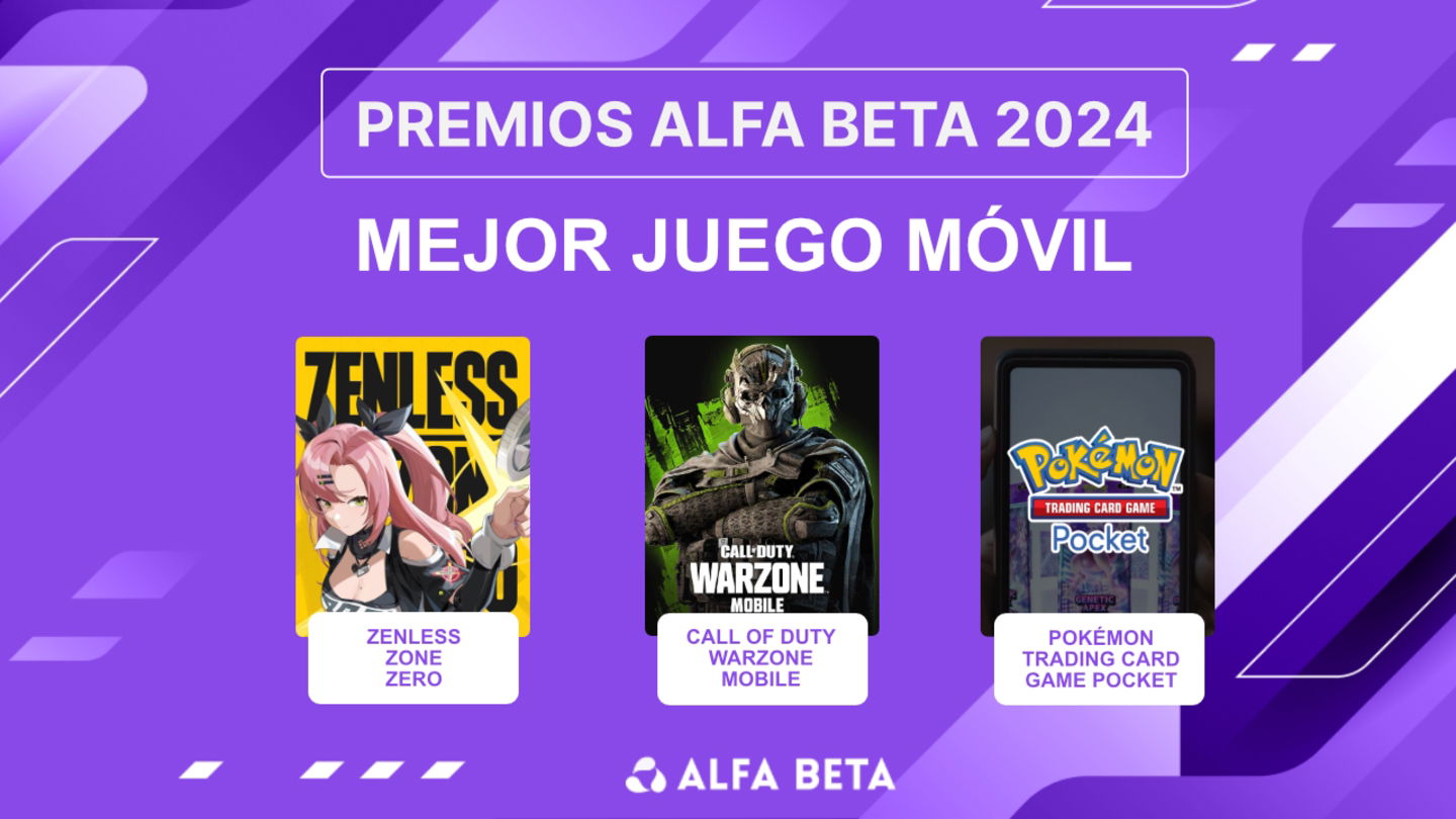 Premios Alfa Beta 2024: finalistas a mejor juego móvil