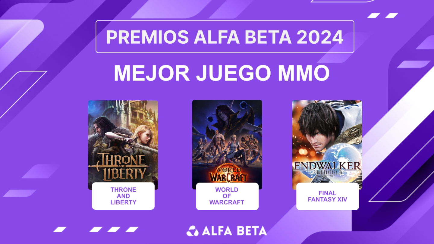 Premios Alfa Beta 2024: estos son los 3 finalistas a mejor juego MMO