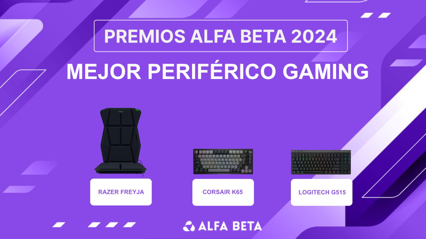 Premios Alfa Beta 2024: estos son los finalistas a mejor periférico para gaming