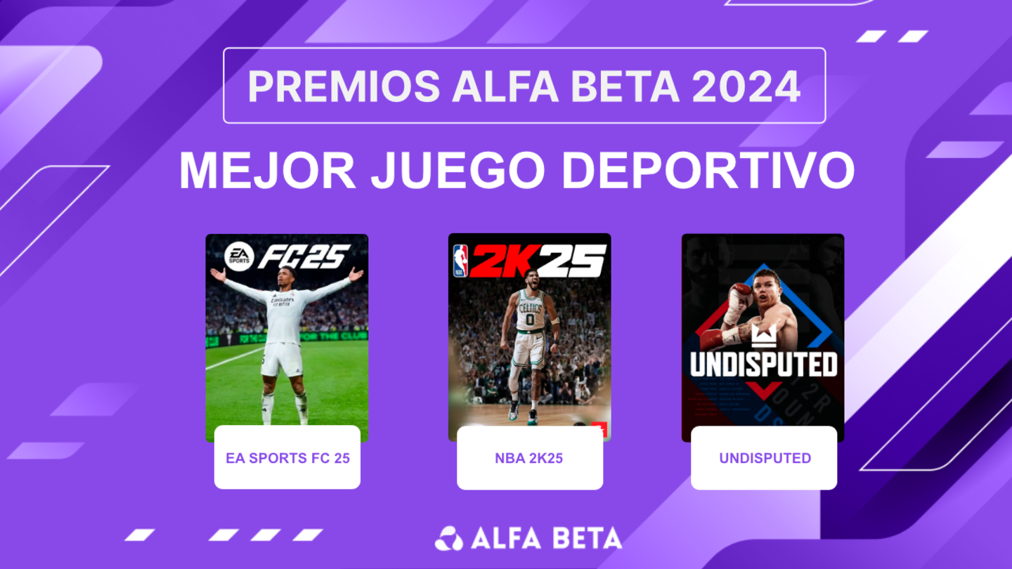 Premios Alfa Beta 2024: finalistas a mejor juego deportivo