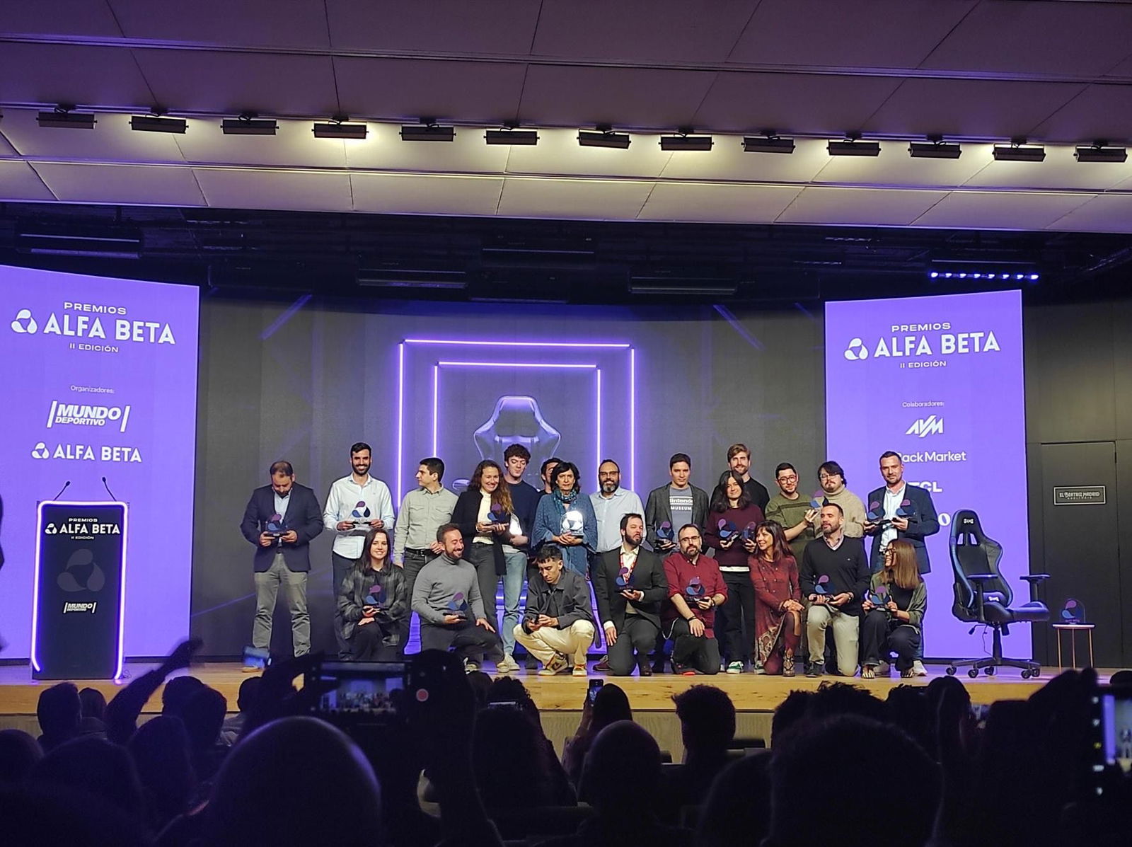 Todos los ganadores de los Premios Alfa Beta 2024