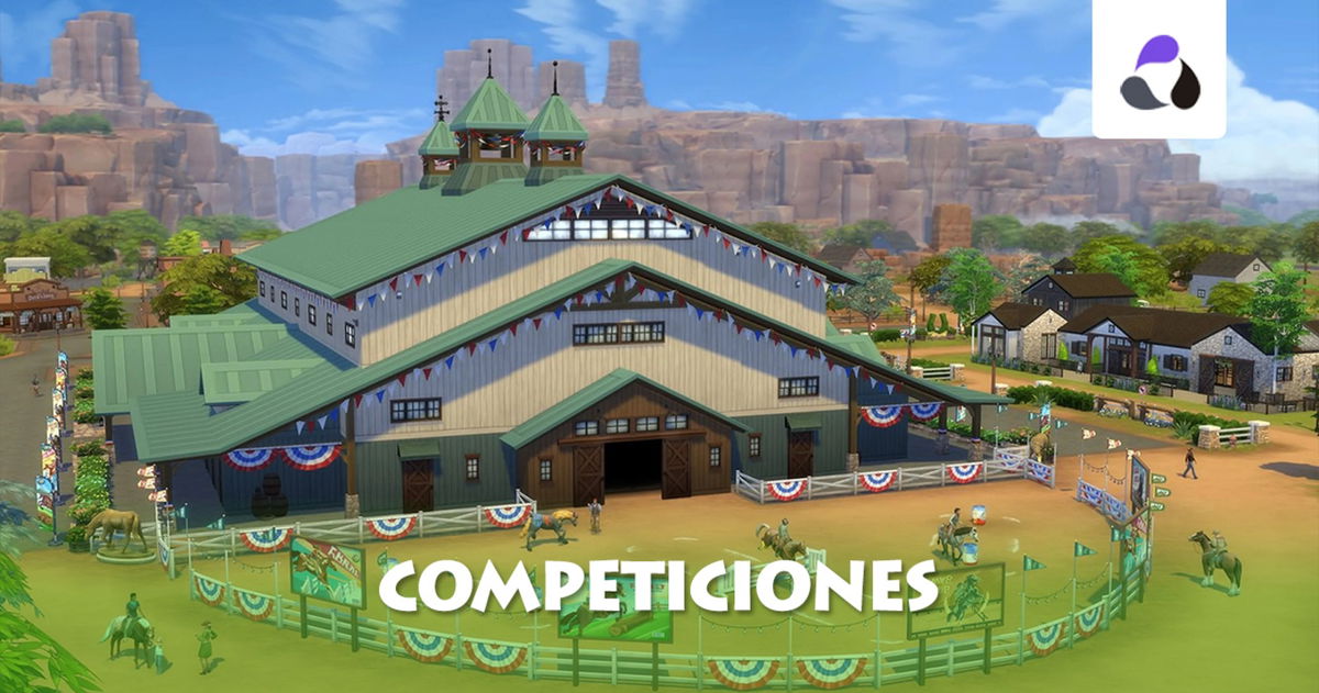 Competiciones ecuestres en Los Sims 4: niveles y recompensas