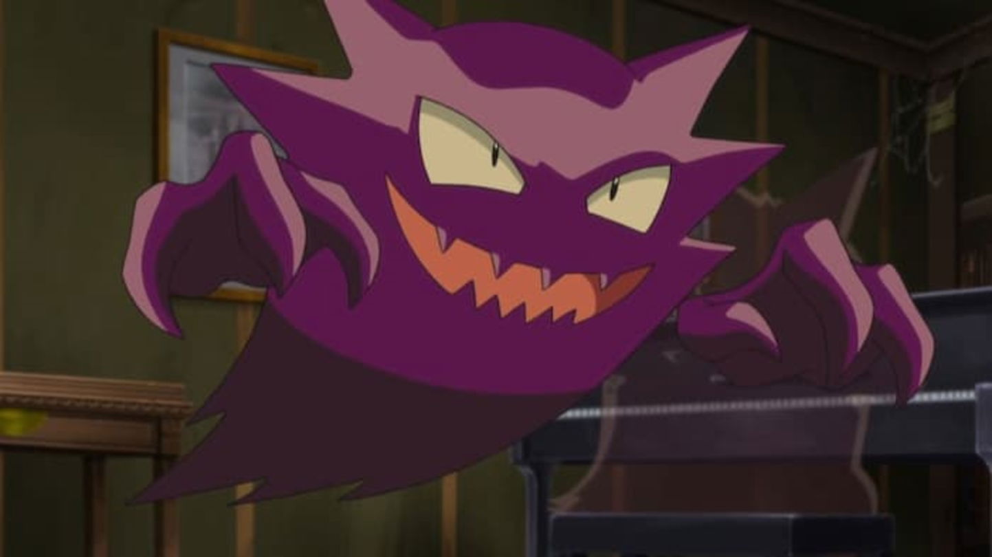 Haunter hubiese sido el primer Pokémon de tipo Fantasma de Ash