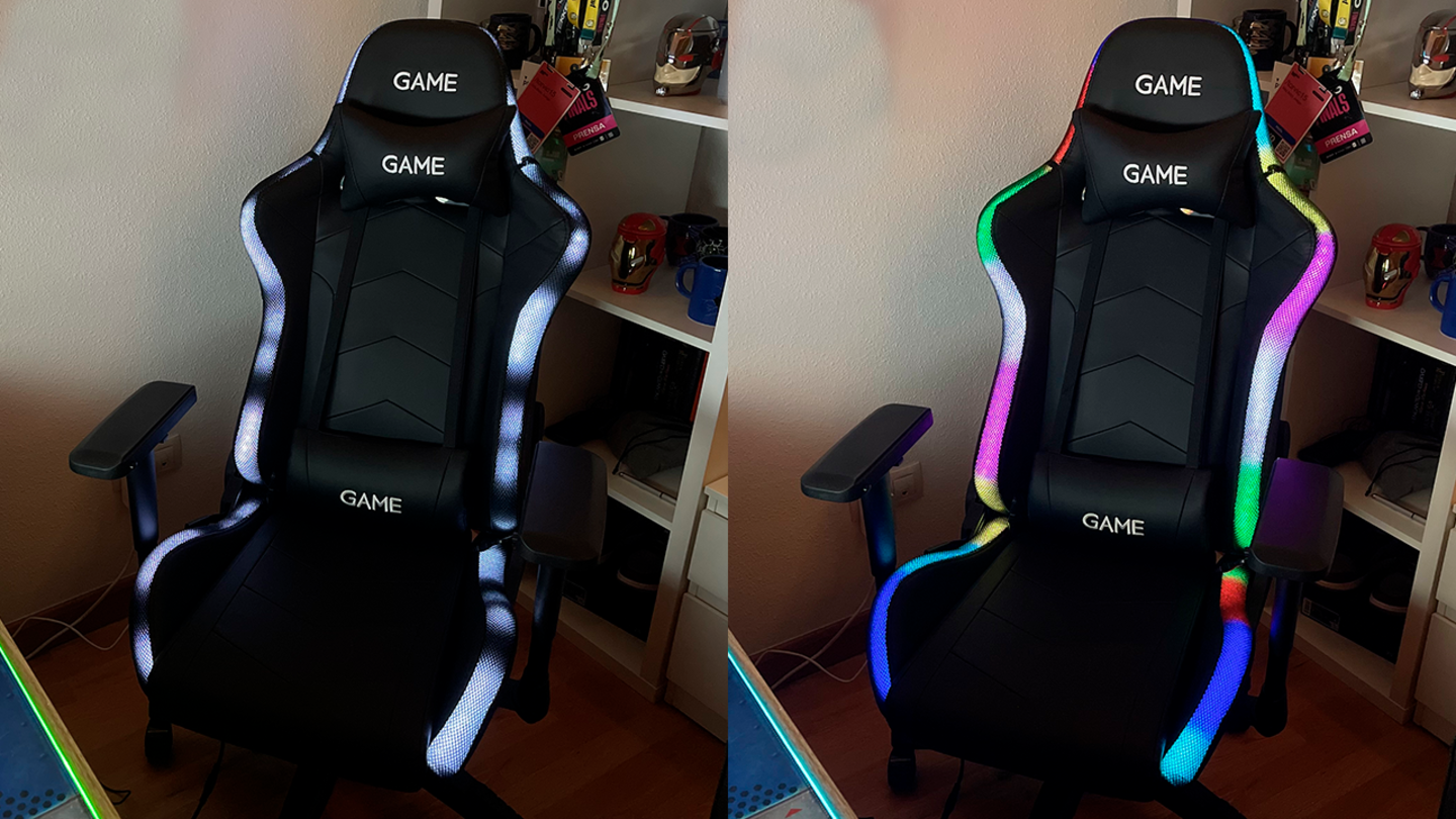 Análisis de la silla GAME Racing Elite RGB GT400: atractiva y cómoda a partes iguales