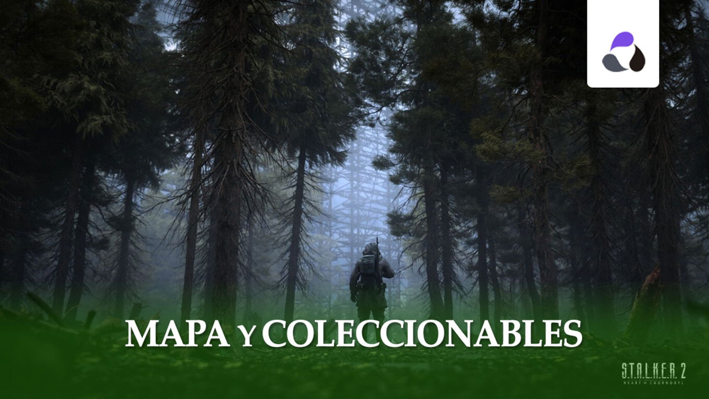 Mapa y coleccionables de Stalker 2