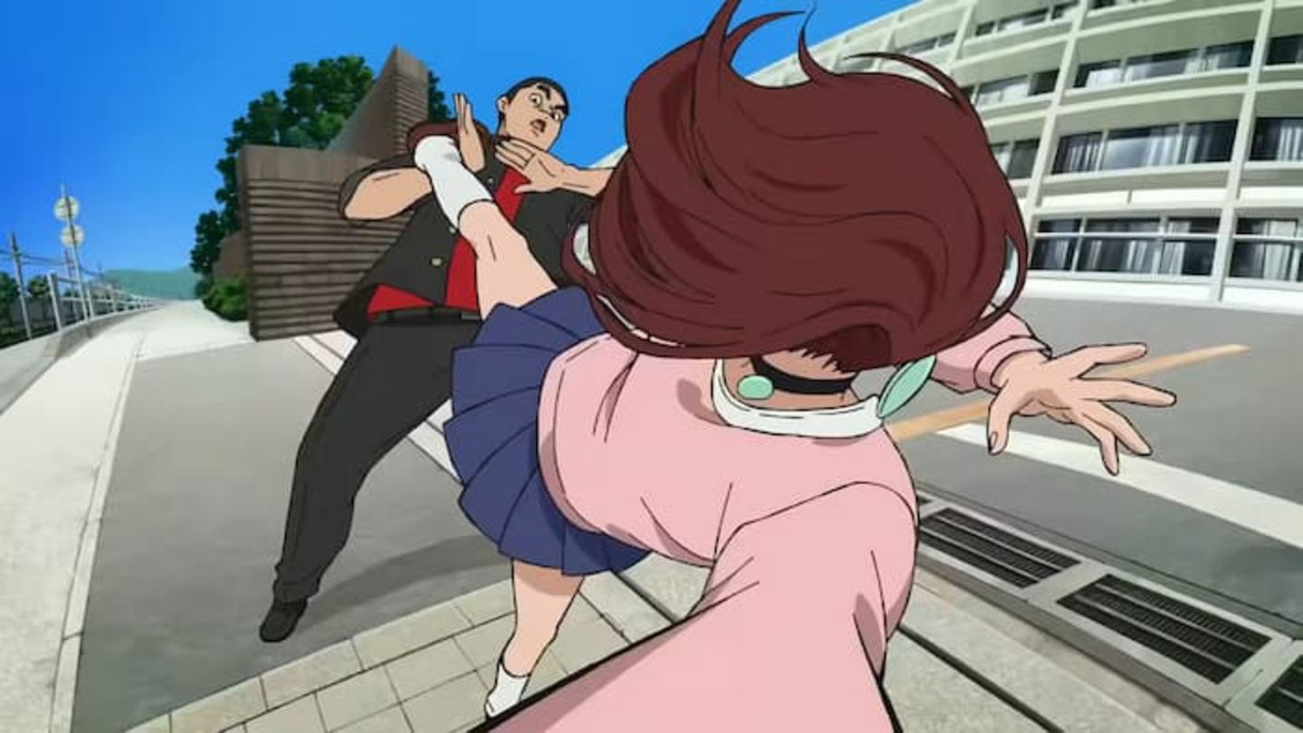 Momo es una chica que sabe defenderse muy bien y tiene poderes impresionantes