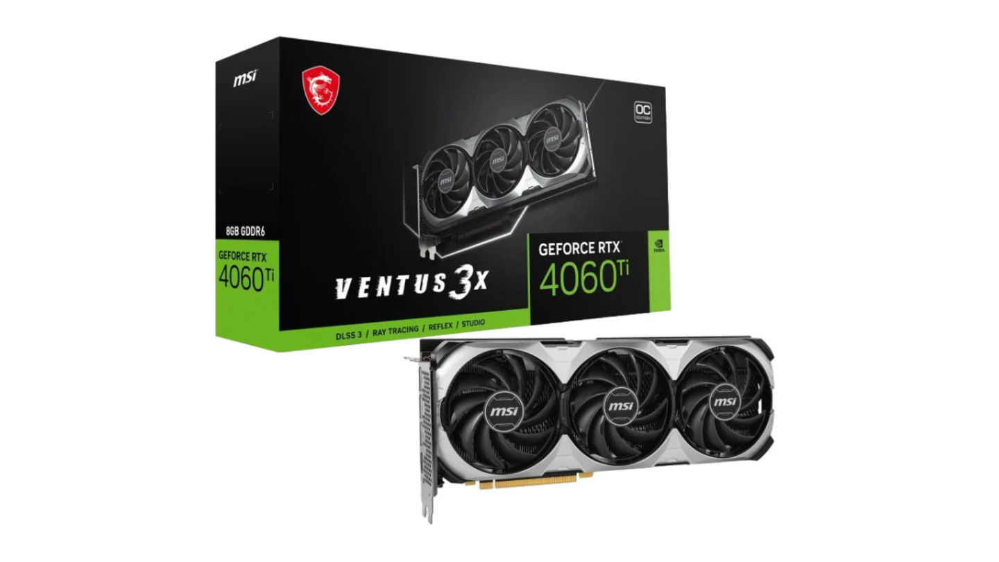 MSI GeForce RTX 4060 Ti VENTUS 3X - GPU