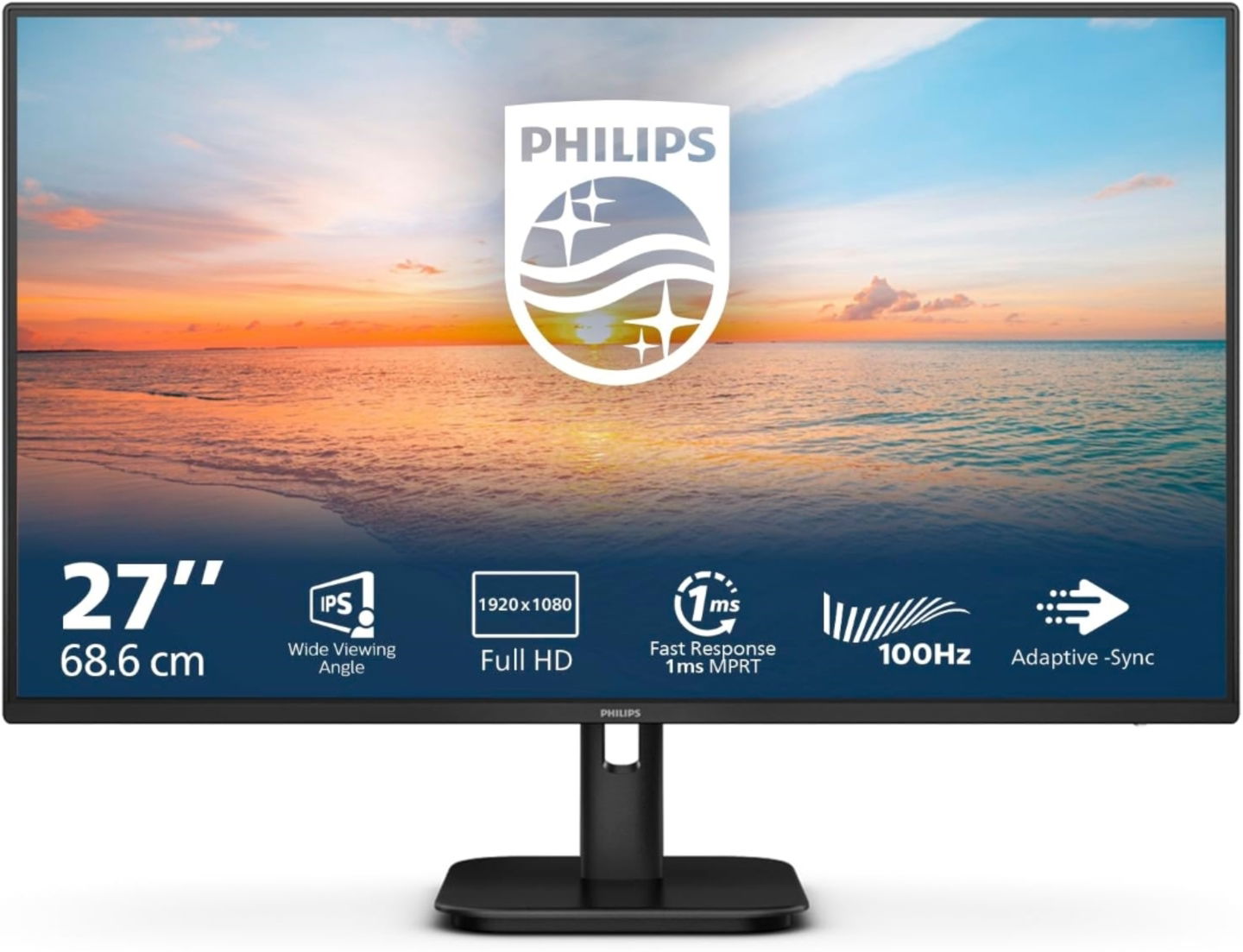 Este monitor Philips de 27 pulgadas es de los más valorados en Amazon y puede ser tuyo por menos de 95 euros