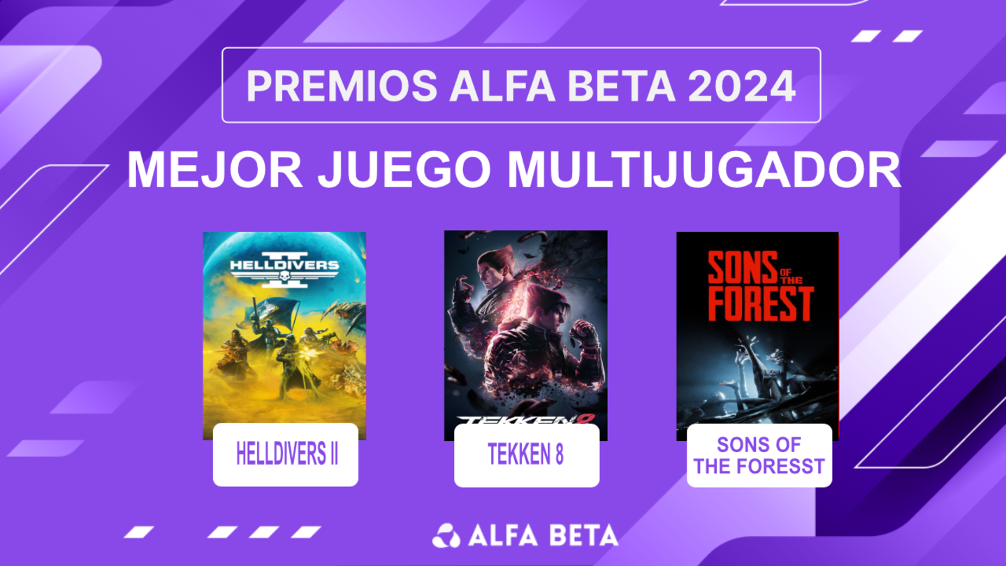 Premios Alfa Beta 2024: finalistas a mejor juego multijugador