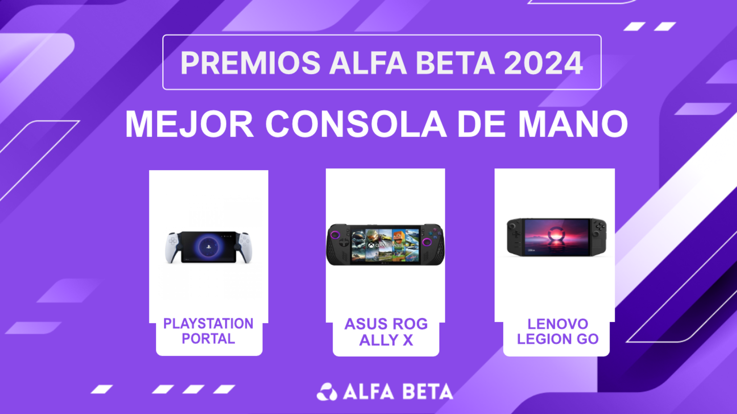 Premios Alfa Beta 2024: finalistas a mejor consola de mano