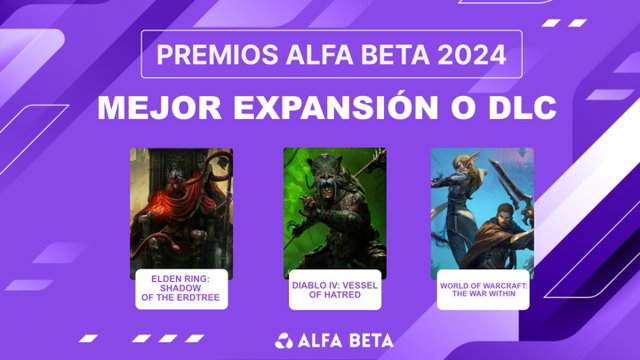 Premios Alfa Beta 2024: estos son los finalistas a mejor expansión o DLC