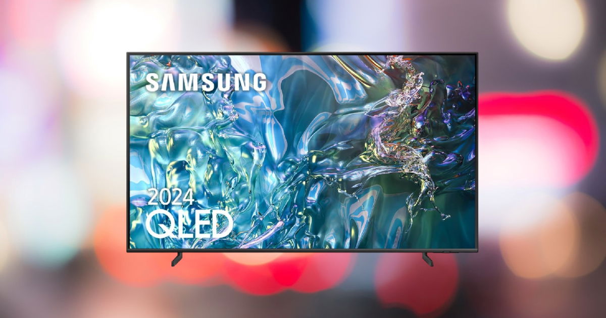 Adelántate al Black Friday y llévate este televisor Samsung QLED 4K del 2024 con más de 450 euros de descuento