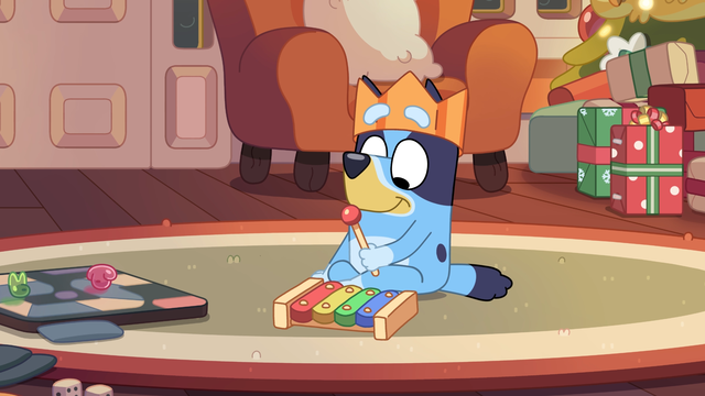 Bluey asombra a sus seguidores con una sorpresa por Navidad