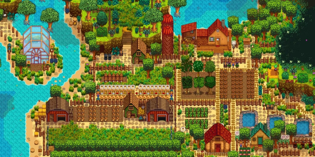 Un jugador de Stardew Valley crea una granja de jengibre
