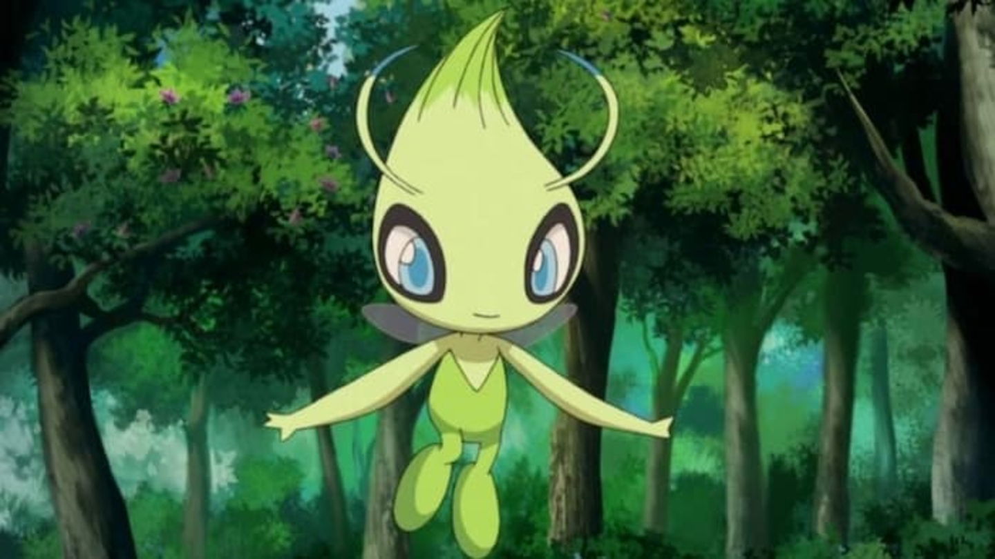 Celebi es la voz y guardián del bosque