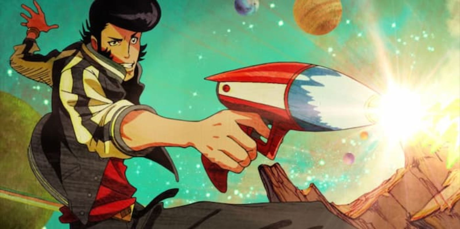 Este anime nos lleva de aventuras en el espacio exterior