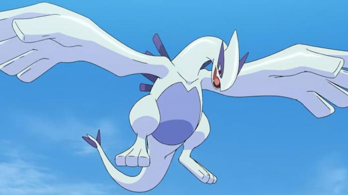 Lugia es el guardián de los mares