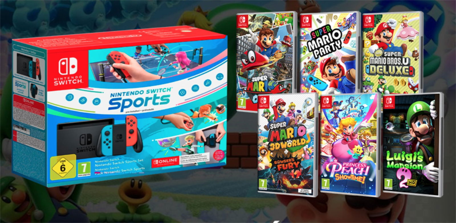 Nintendo Switch Pack - OFERTA GAME