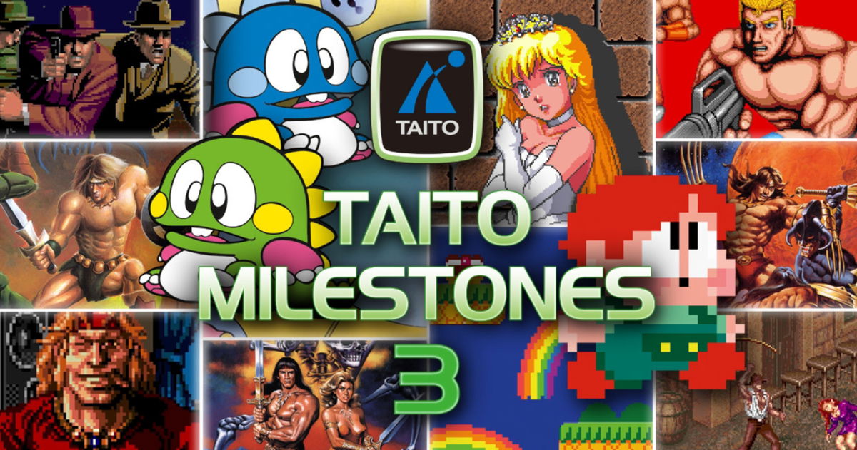 Ya disponible Taito Milestones 3 en formato físico para Nintendo Switch