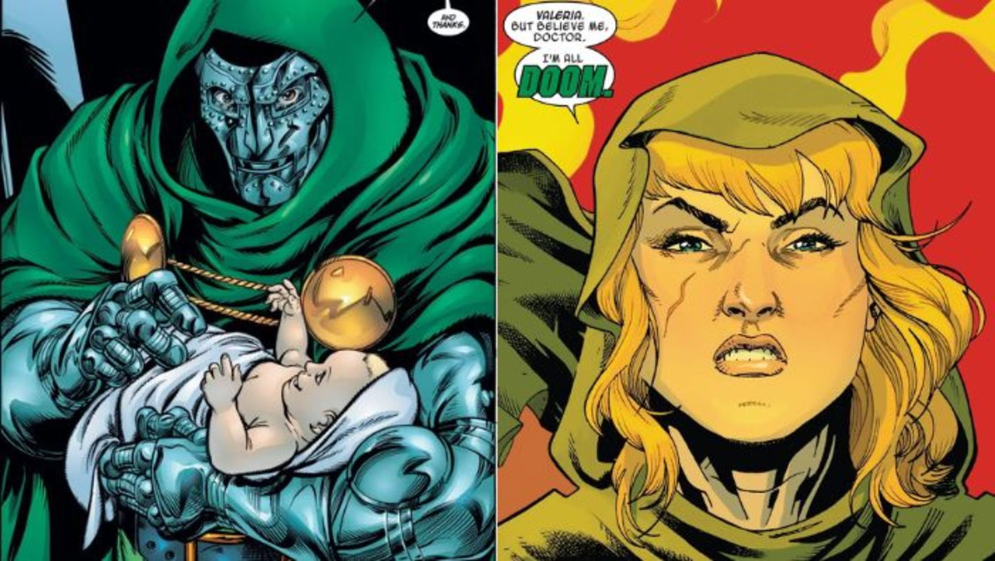 Valeria Richards es el único personaje al que Doom respeta e incluso ama en el Universo Marvel