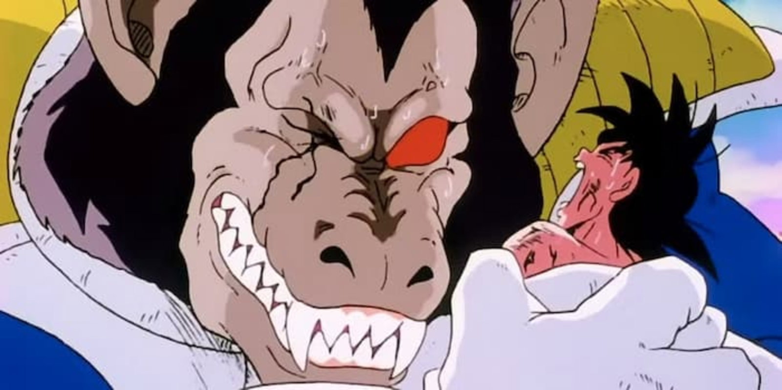 Ver a Vegeta romper todos los huesos de Goku fue brutal