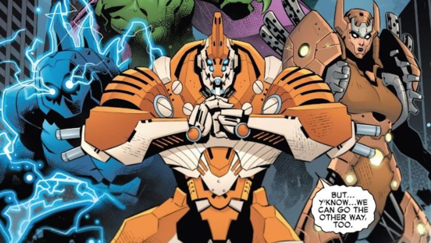 Aegis, el monstruo de Kid Kaiju, ha demostrado ser más fuerte y poderoso que Hulk en este cómic