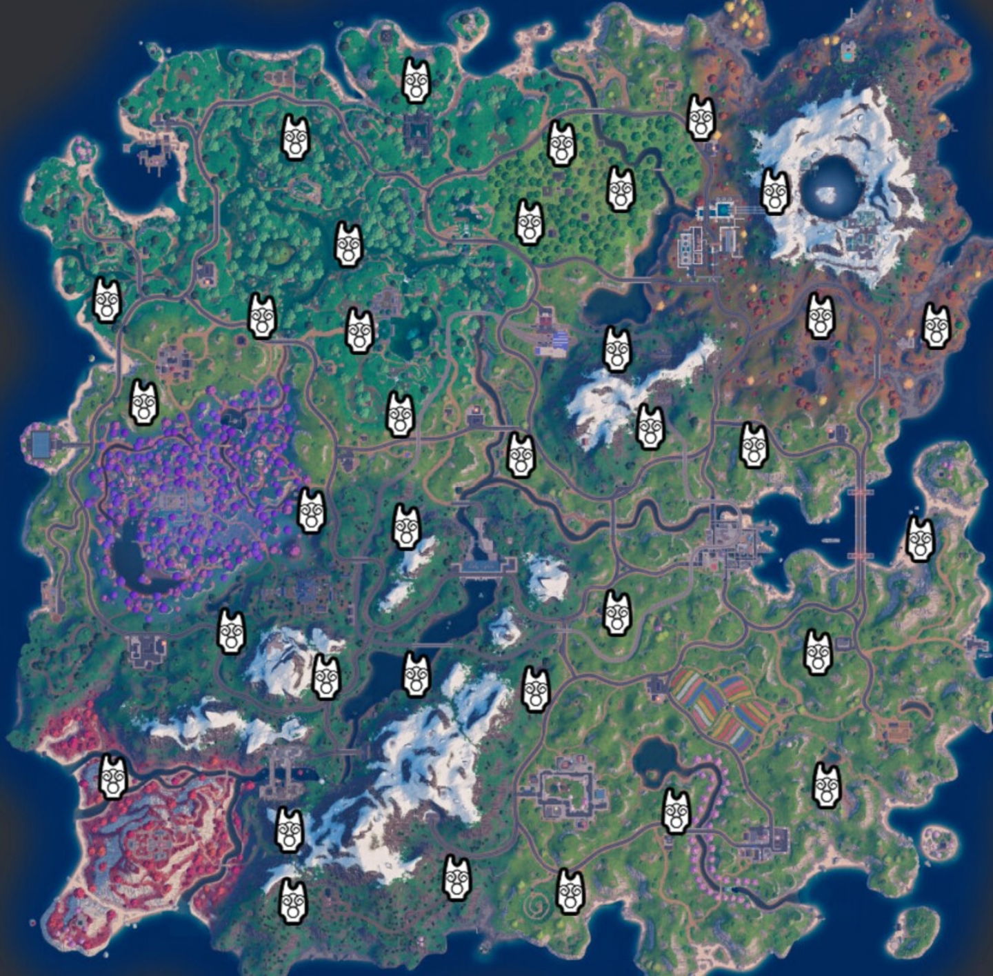 Altares de espíritus en Fortnite C6T1