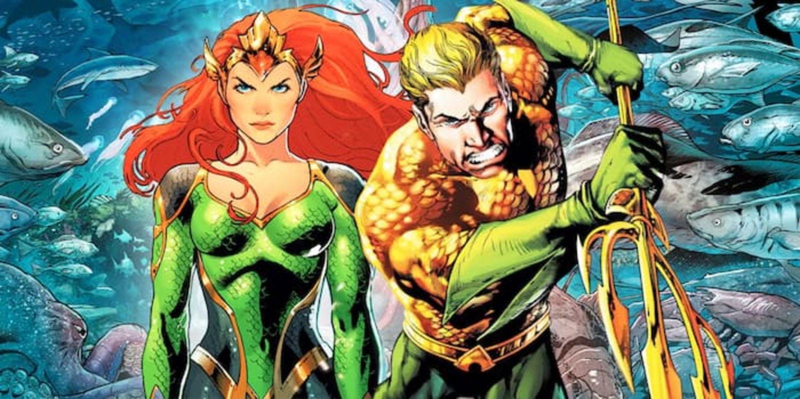 Aquaman ha recibido los poderes de hidroquinesis de su esposa