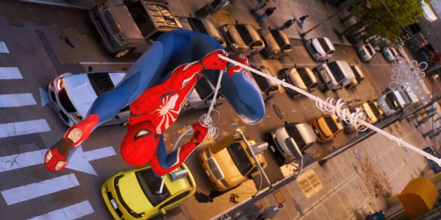 Un jugador de Marvel's Spider-Man 2 recrea los carteles de las películas de Tobey Maguire
