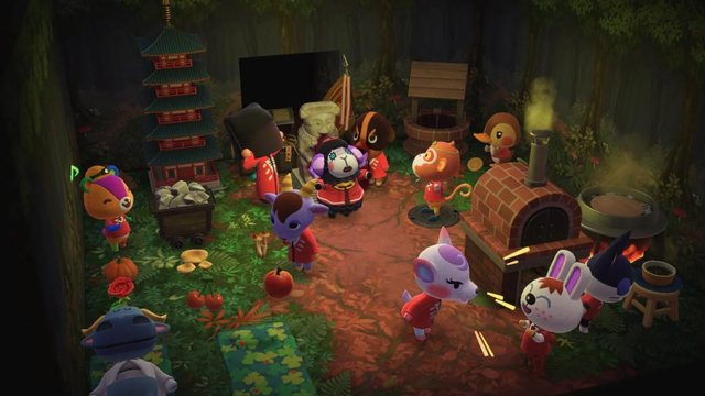 Crean una animación macabra que une Animal Crossing y Cult of the Lamb