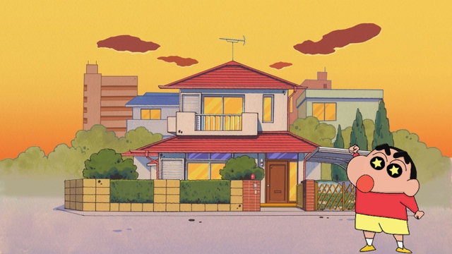 Construyen la réplica exacta de la casa de Shin Chan y tú también querrás vivir en ella