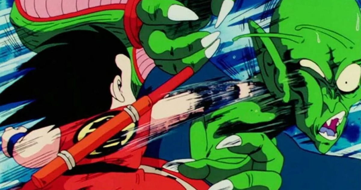 Dragon Ball revela un arte de hace 20 años de Goku contra King Piccolo